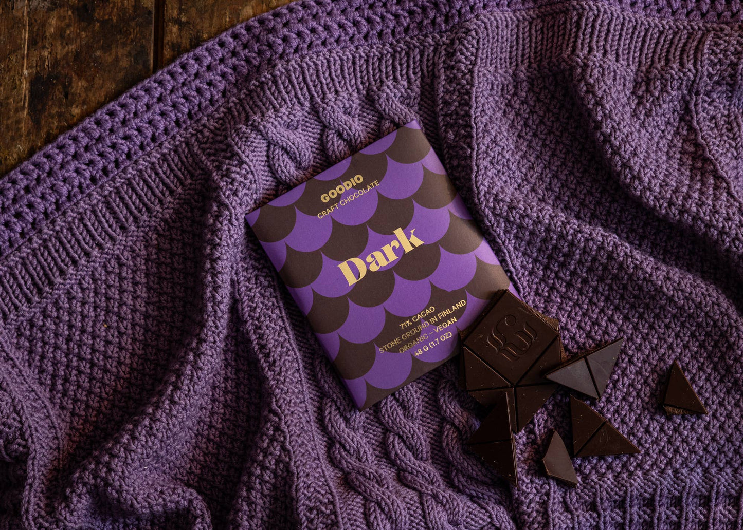 71% Dark Chocolate Bar - Organic - TLC Gifting