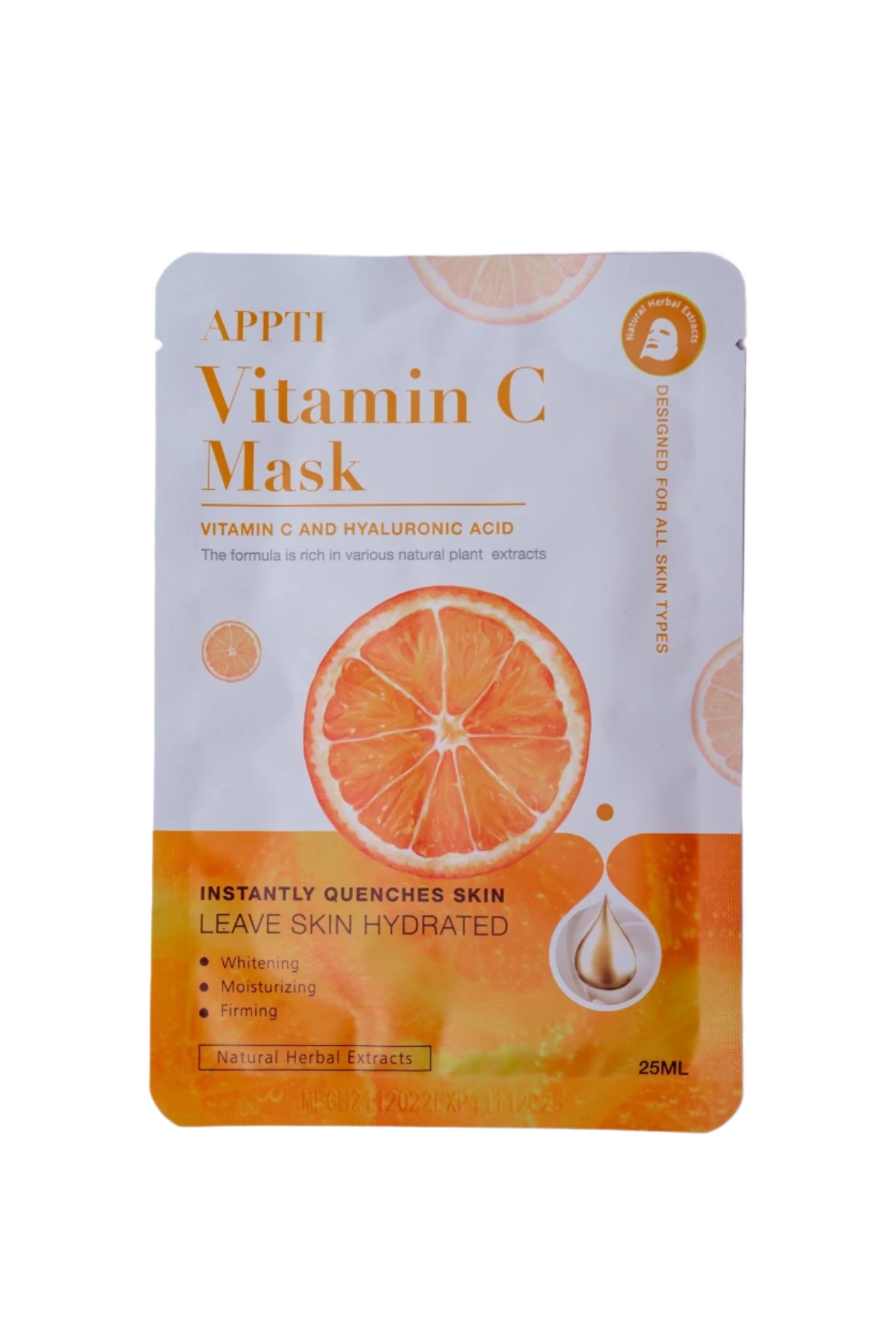 Appti Vit C Face Mask - TLC Gifting