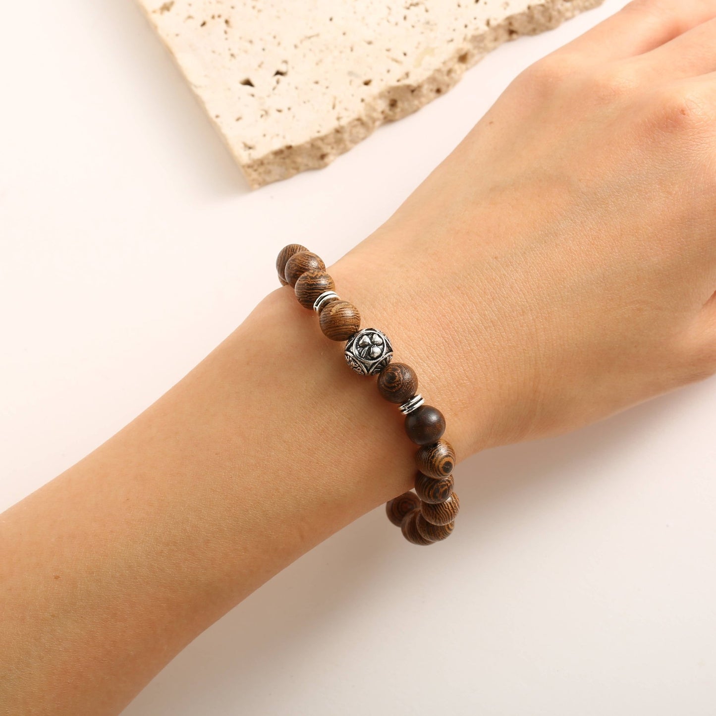 Celtic Design Wenge Wood Men’s Bracelet - TLC Gifting