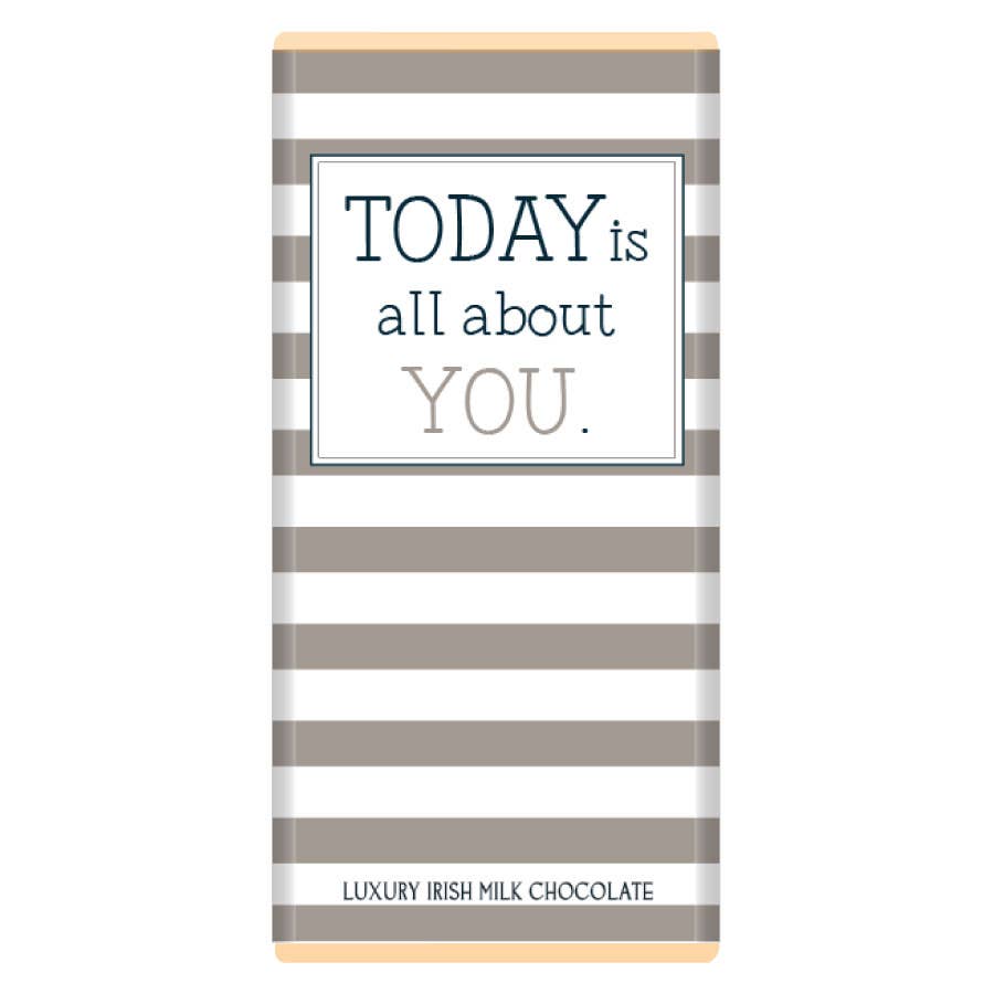 Chocolate Bar "Today is all about you" - TLC Gifting