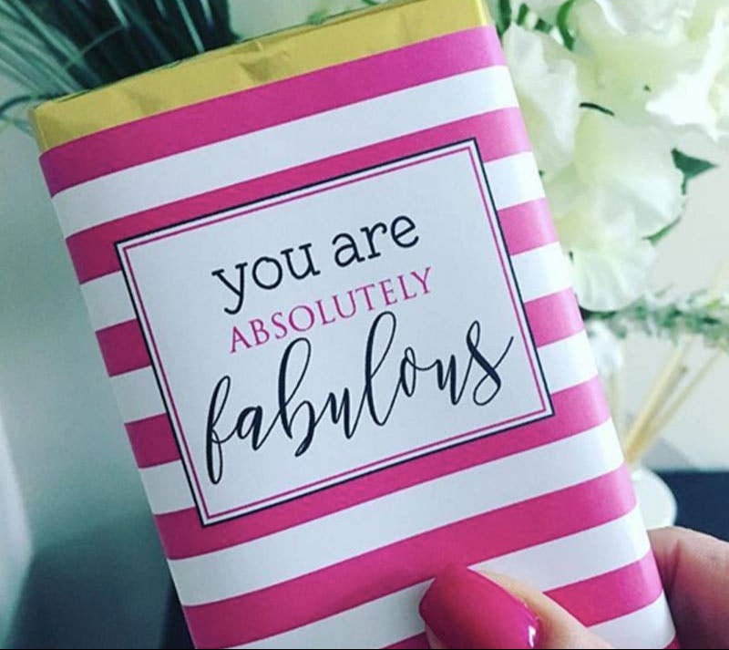 Chocolate Bar "You are Absolutely Fabulous" - TLC Gifting