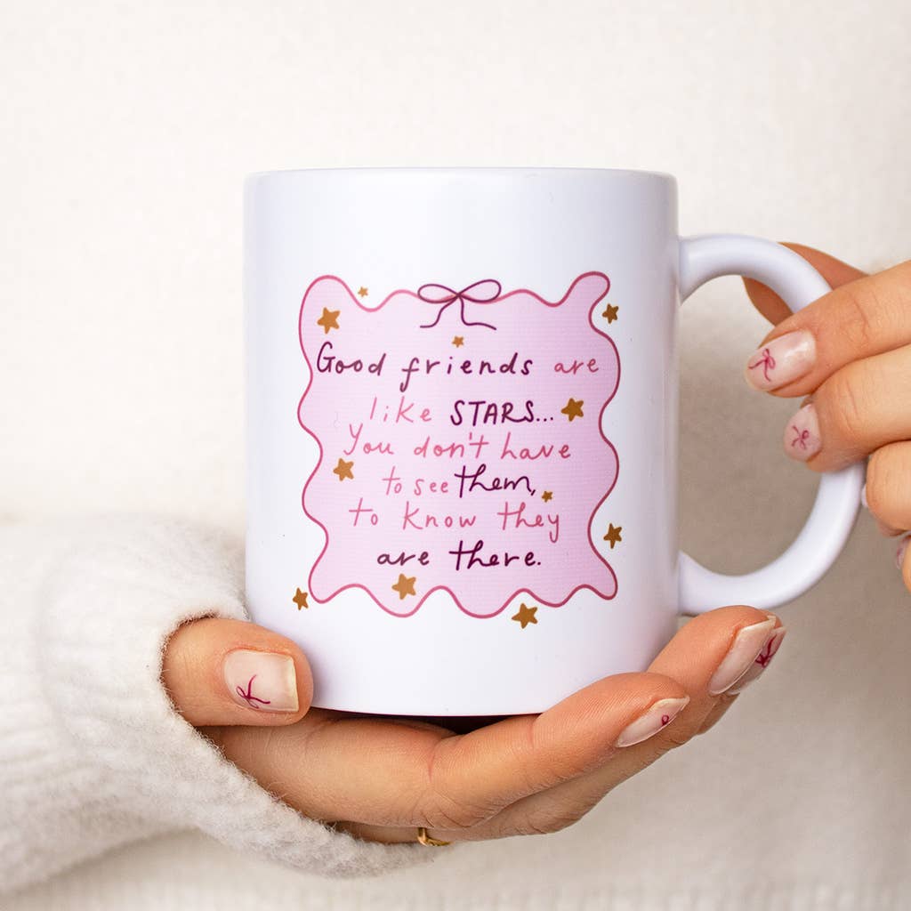 Friends Are Like Stars Mug | Thoughtful Friendship Gift - TLC Gifting