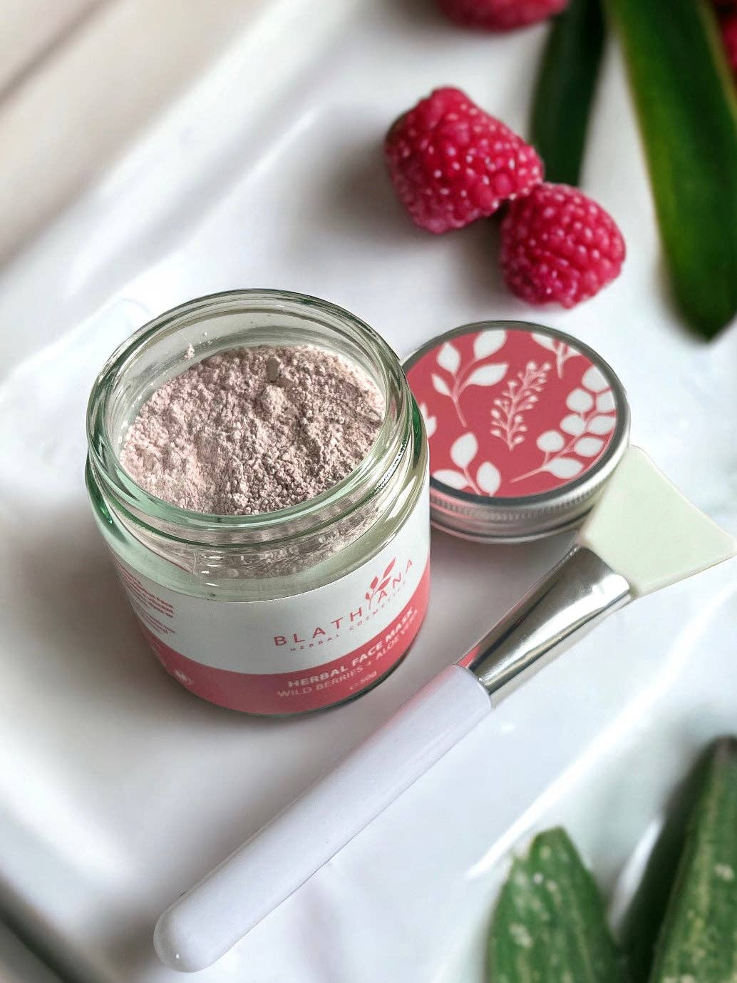 HERBAL FACE MASK - WILD BERRIES + ALOE VERA - TLC Gifting