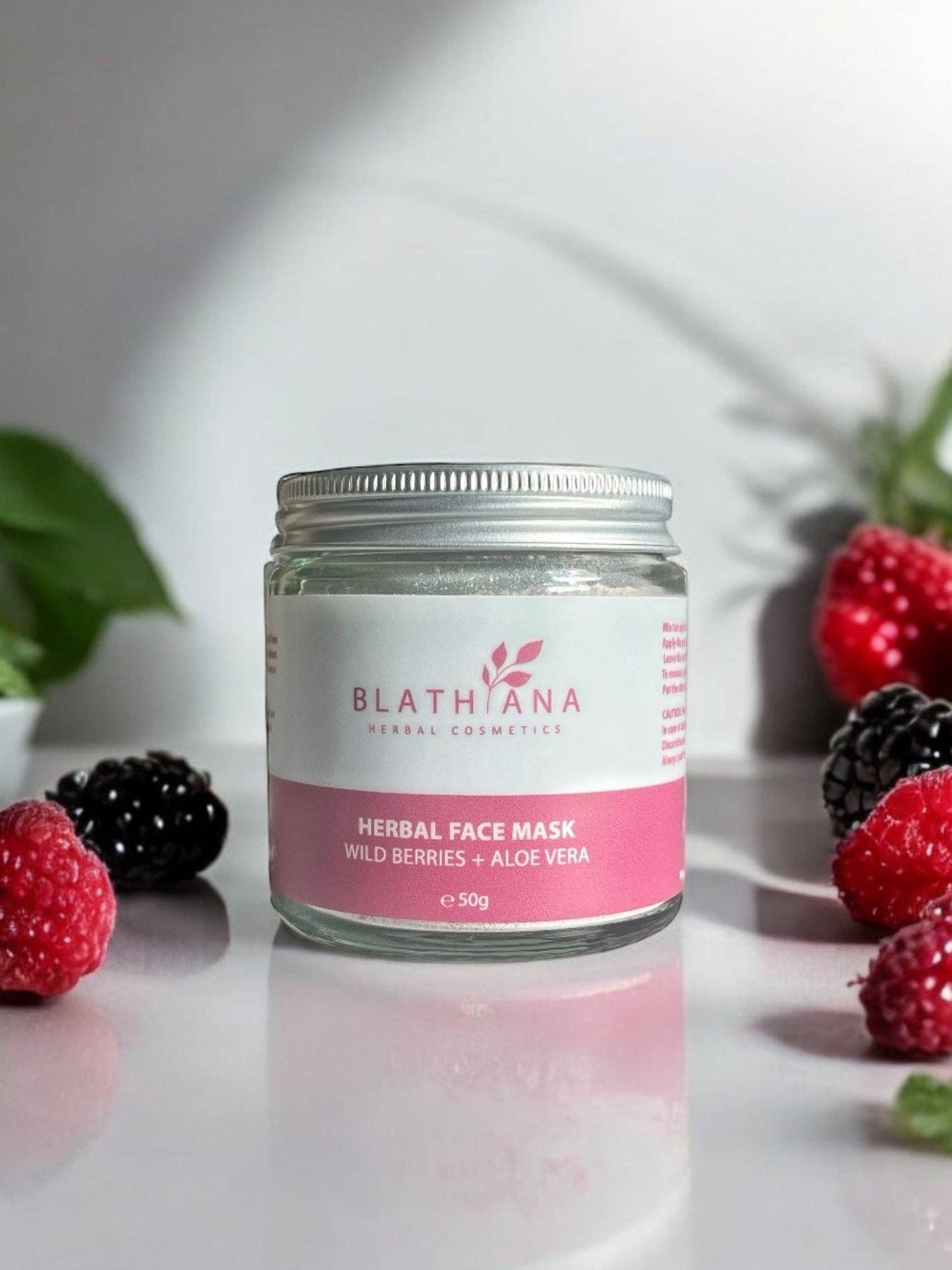 HERBAL FACE MASK - WILD BERRIES + ALOE VERA - TLC Gifting