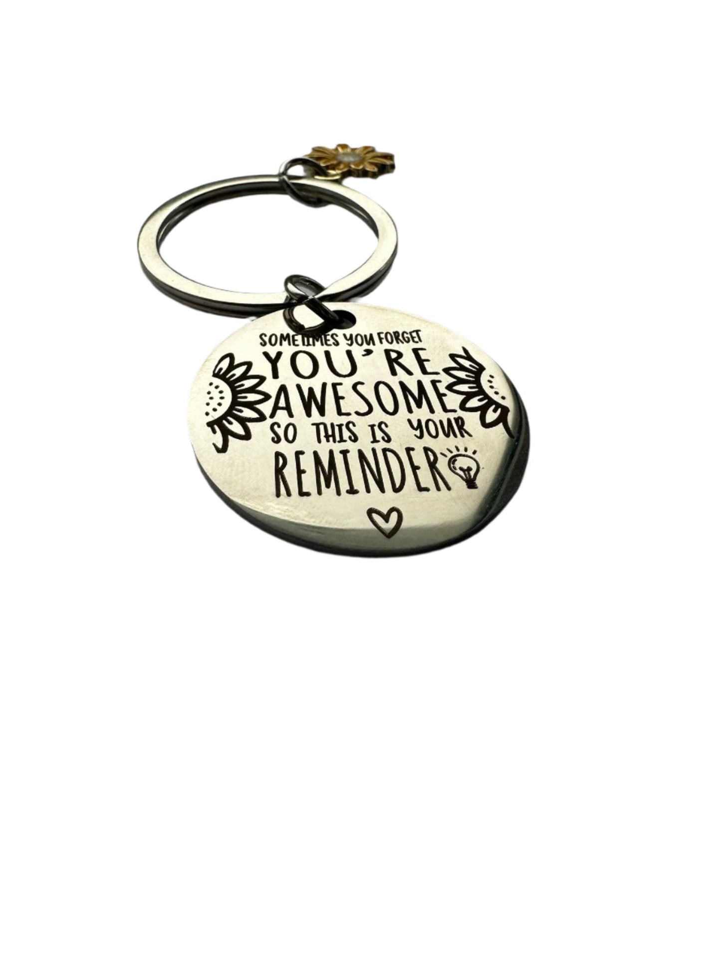 Inspirational Message Keyring - TLC Gifting