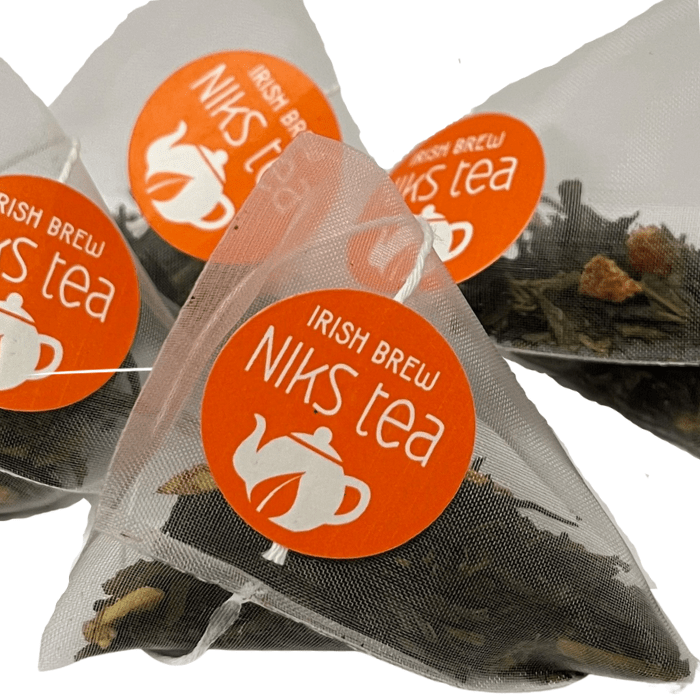 Lemon and Ginger Green Tea Bags | Zesty Green Tea - TLC Gifting