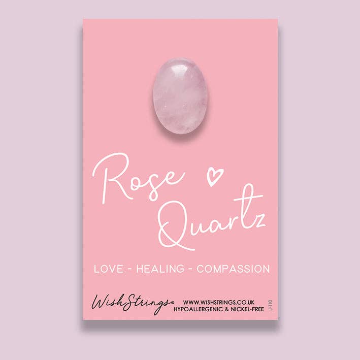Little Rose Quartz Pocket Token โ Strength, Love & Light - TLC Gifting