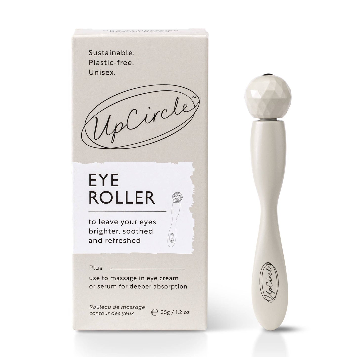 Plastic Free Eye Roller Massager - UpCircle - TLC Gifting