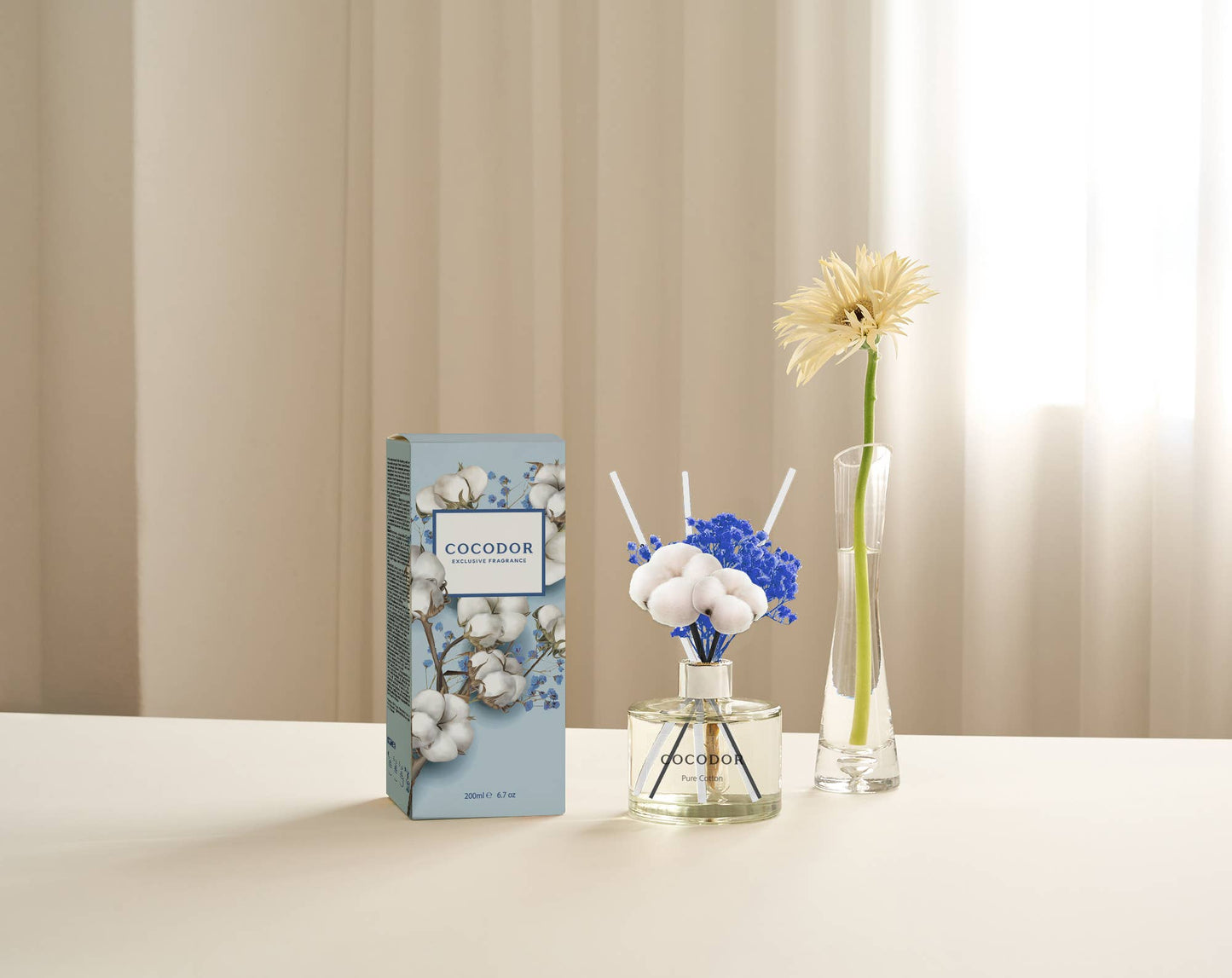 Pure Cotton Scent Diffuser 120ml - TLC Gifting