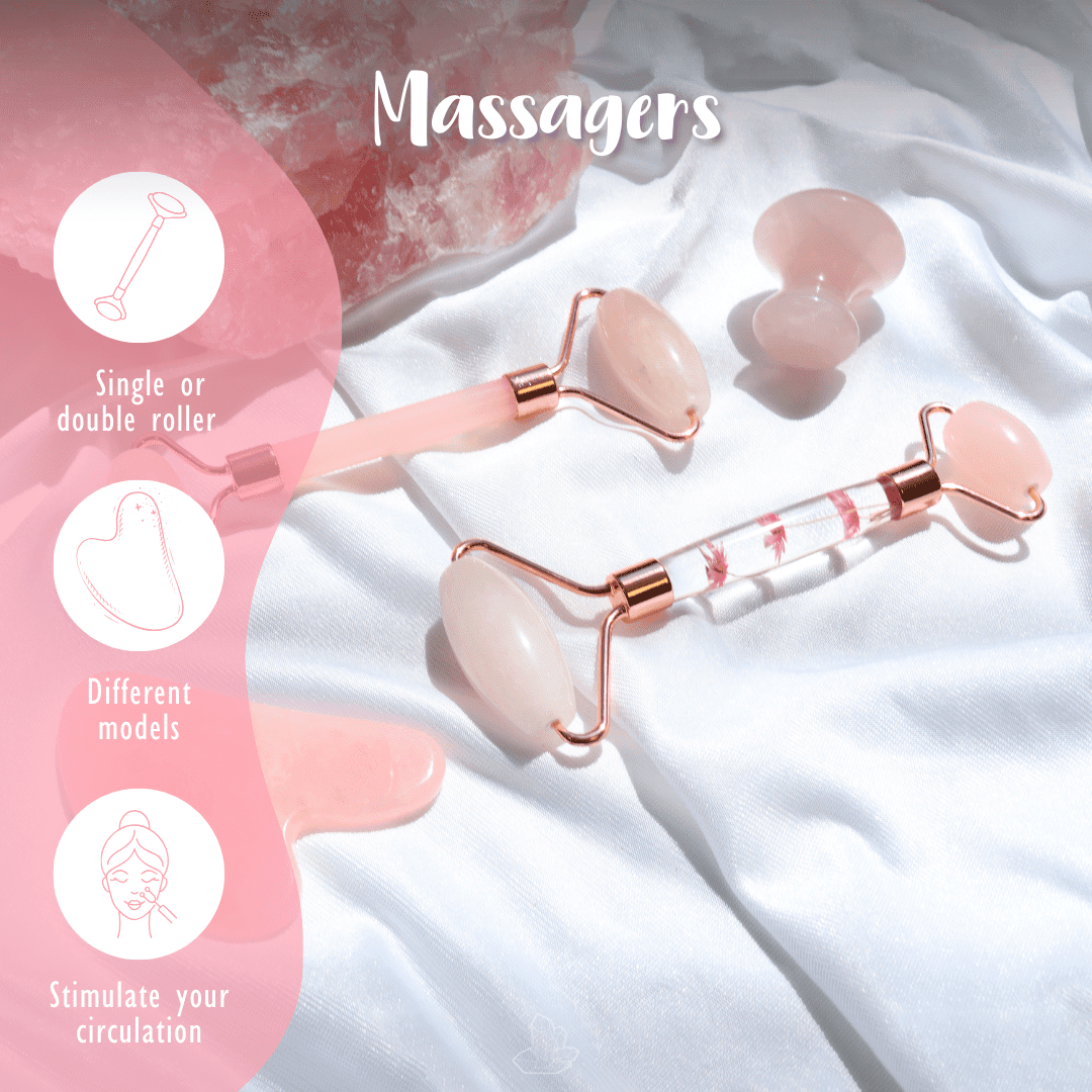 Rose Quartz Facial Massager - TLC Gifting