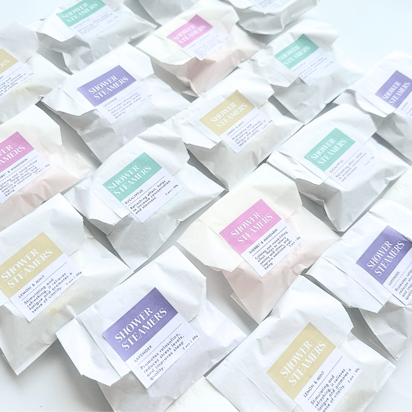 Shower Steamers | Lemon & Mint - TLC Gifting