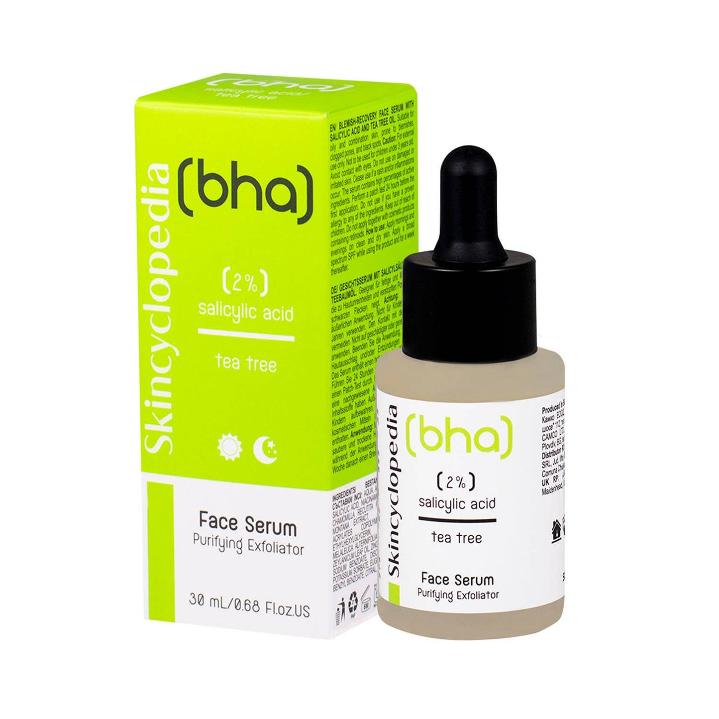 Skincyclopedia Exfoliating Treatment for Blemished Skin | Anti - Acne, Blackhead & Scar Serum - TLC Gifting