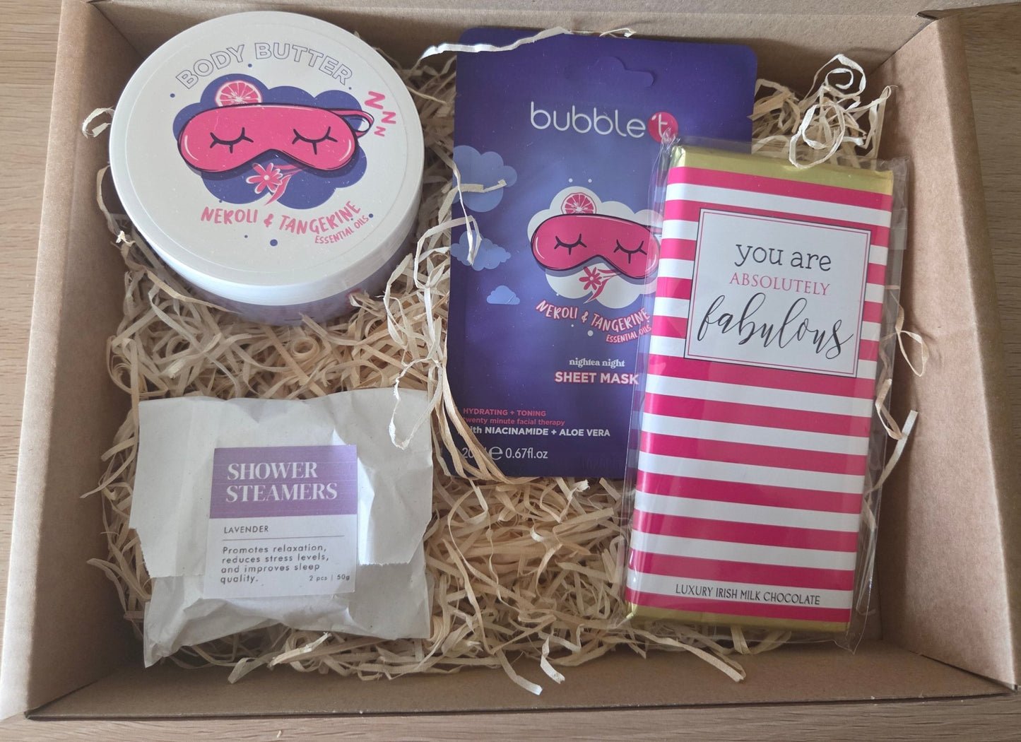 Sleep Well Pamper Box | Irish Relaxation Gift Set - TLC Gifting
