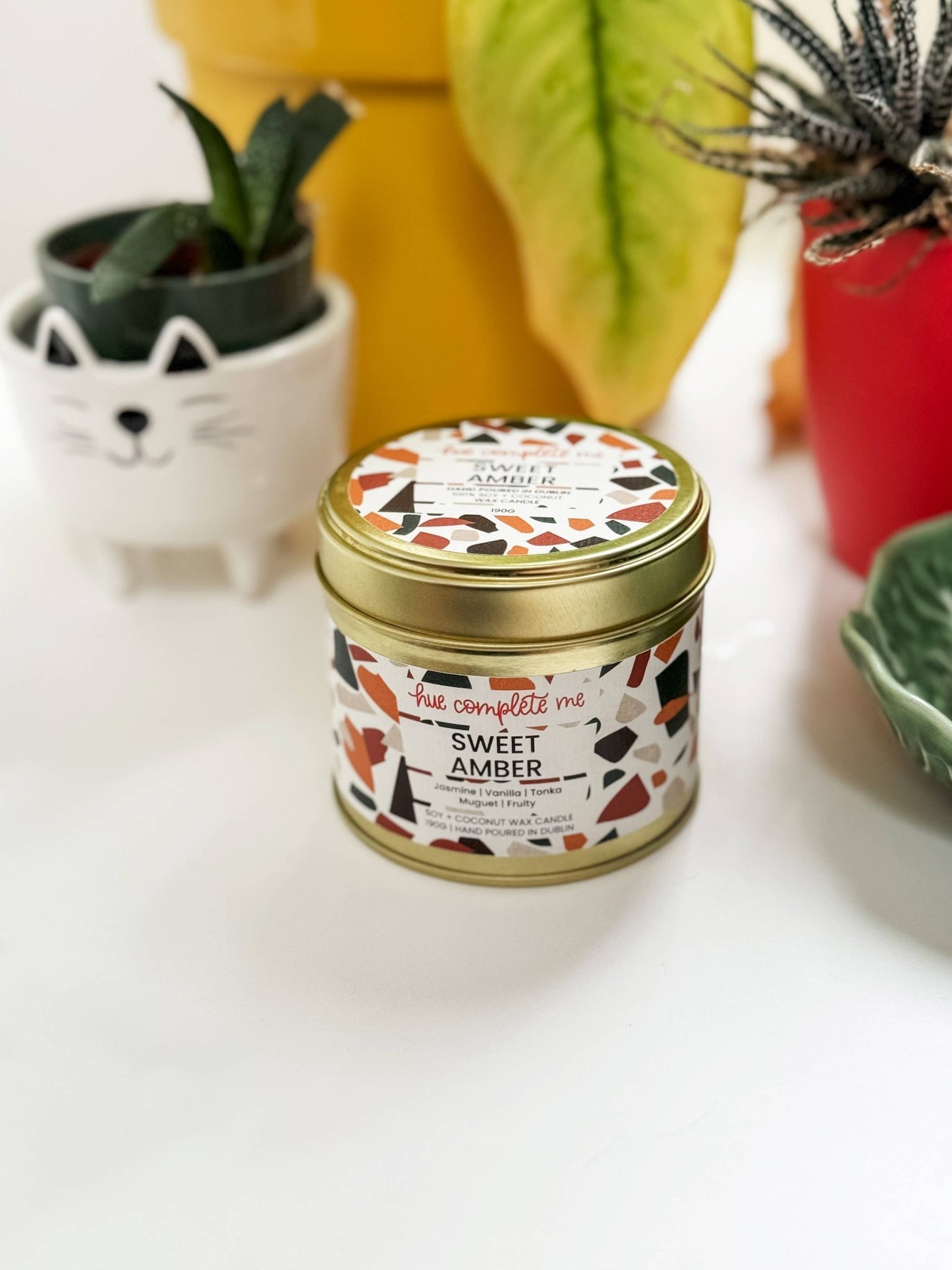 Sweet Amber Candle - TLC Gifting