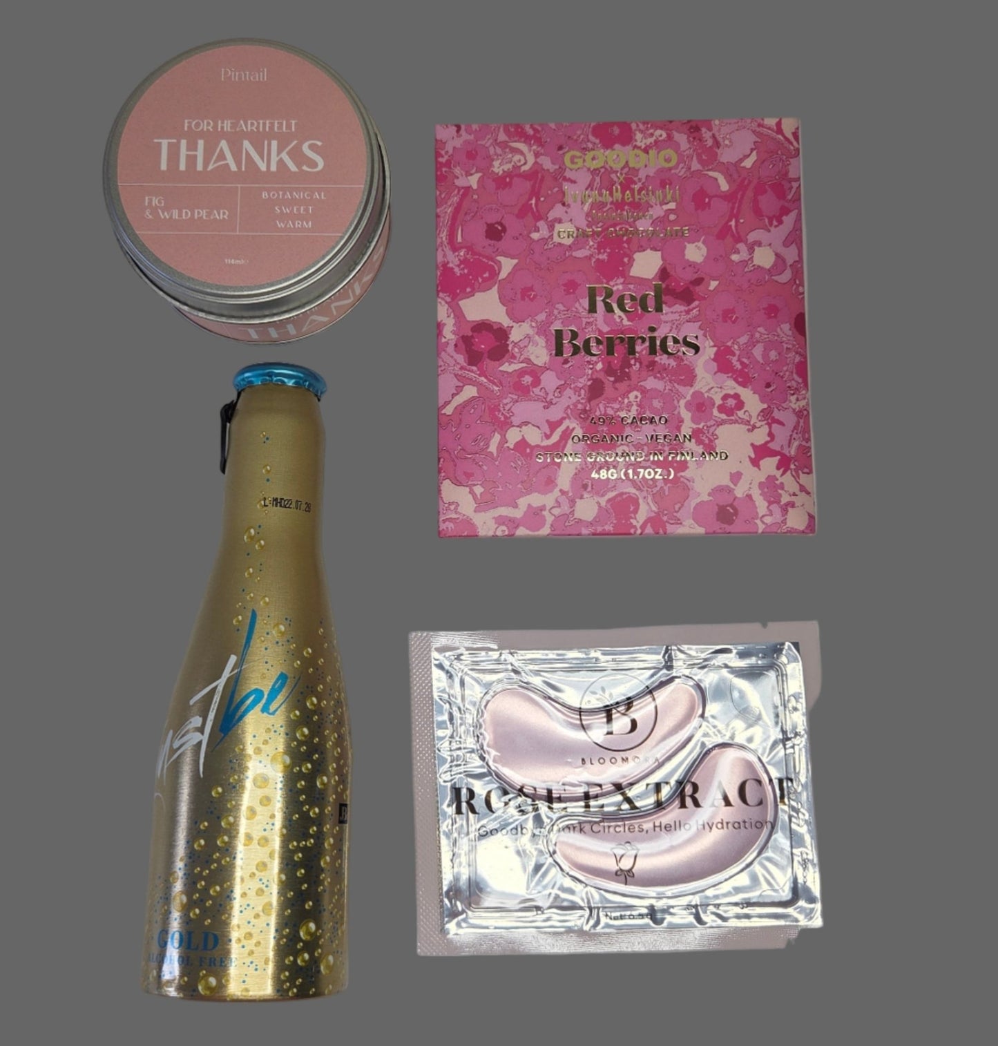 Thank You Gift Box | Non - Alcoholic Prosecco & Treats - TLC Gifting