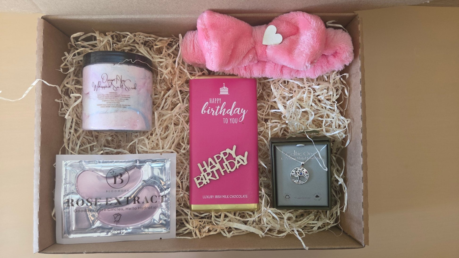 Thoughtful Birthday Gift Box – Pampering Treats & Chocolate - TLC Gifting