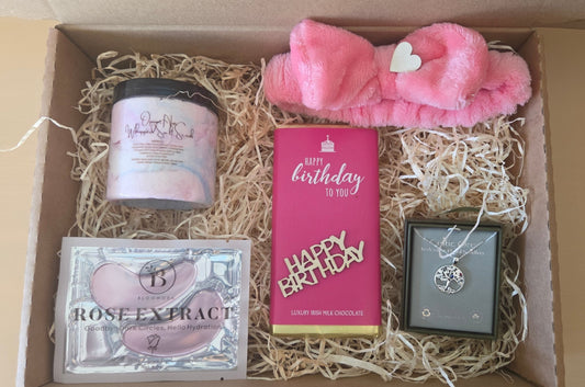 Thoughtful Birthday Gift Box – Pampering Treats & Chocolate - TLC Gifting