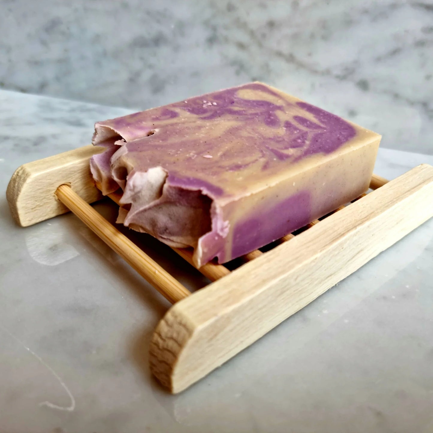 Wooden Soap Dish – Natural Slatted Soap Holder - TLC Gifting