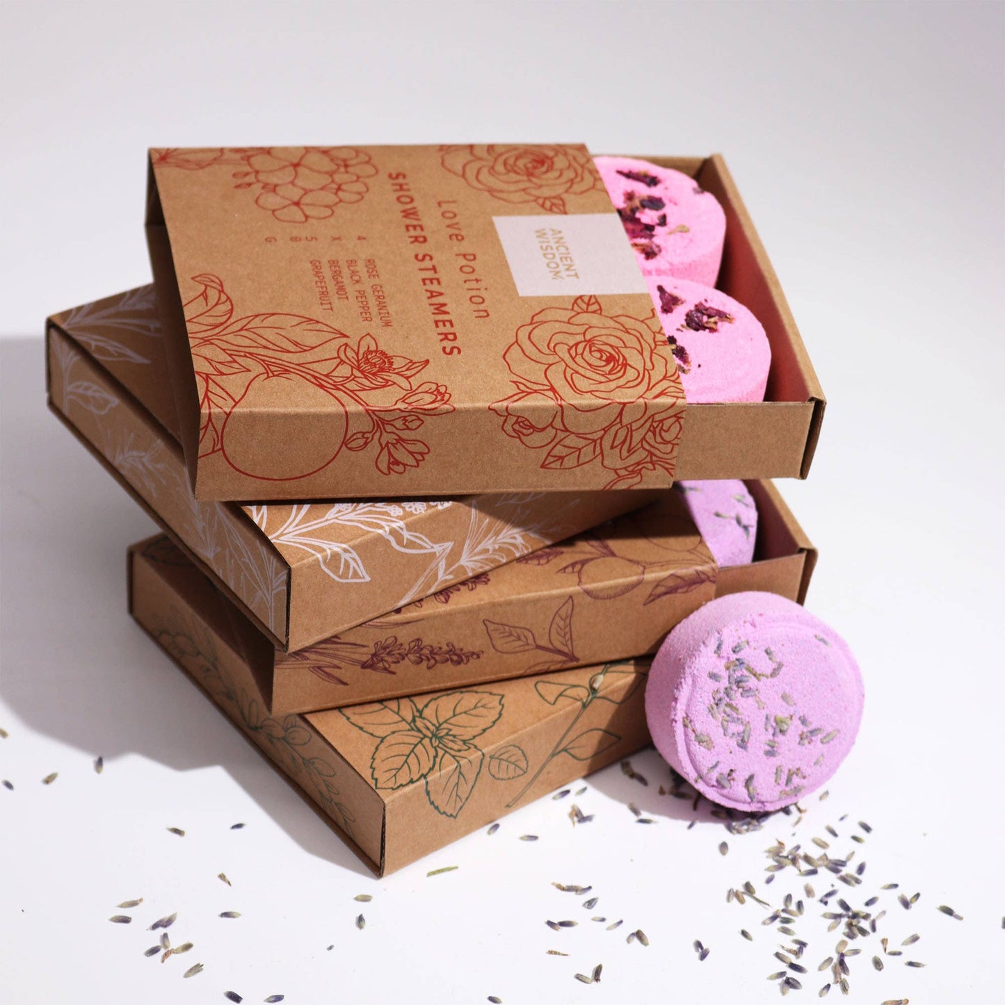 Zen Shower Steamers Wellness Gift Set - TLC Gifting