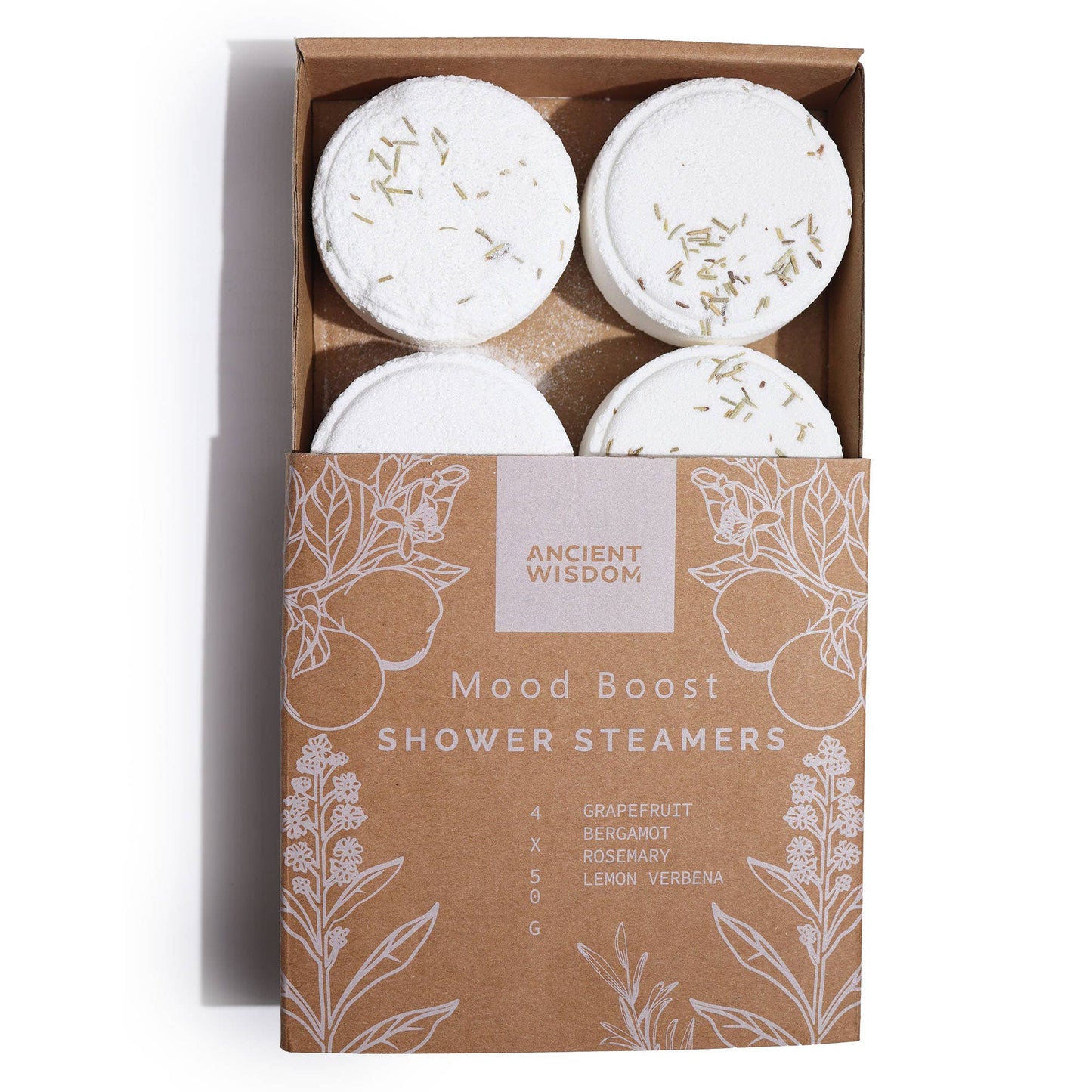 Zen Shower Steamers Wellness Gift Set : Mood Boost - TLC Gifting