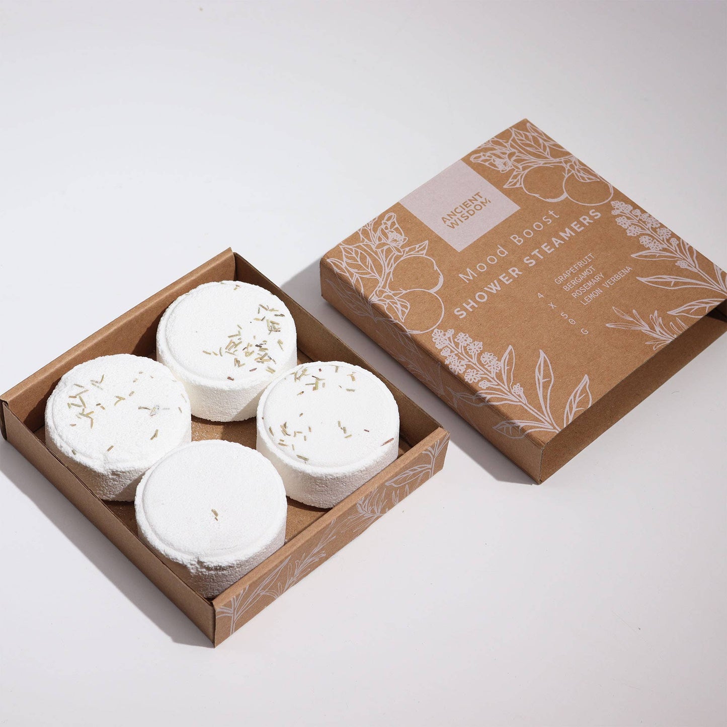 Zen Shower Steamers Wellness Gift Set : Mood Boost - TLC Gifting