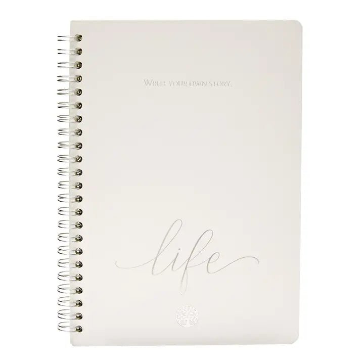 A6 Notebook - Inscribed "Life" - TLC Gifting