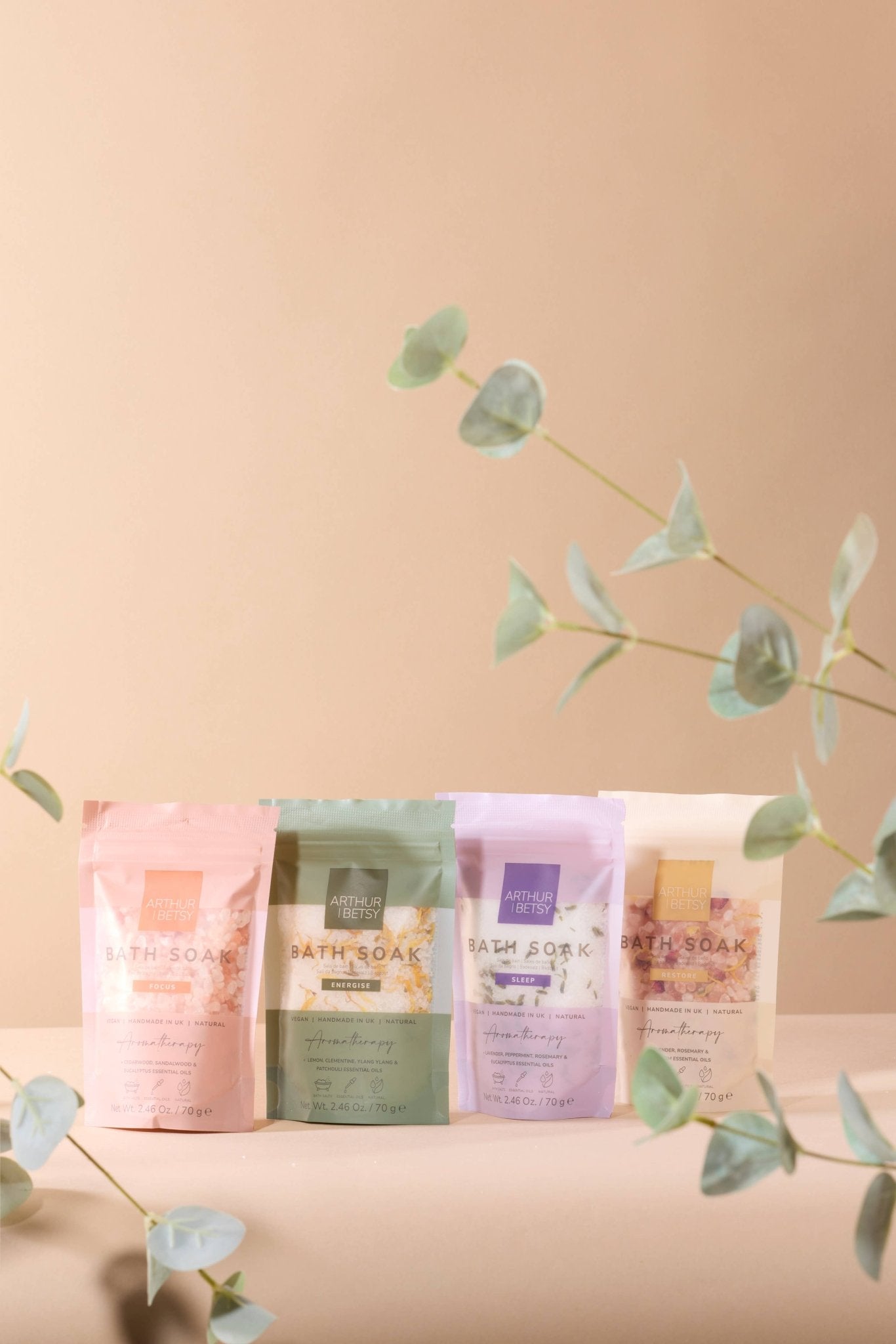 Aromatherapy Bath Salts | Handmade Herbal Bath Soak Ireland - TLC Gifting