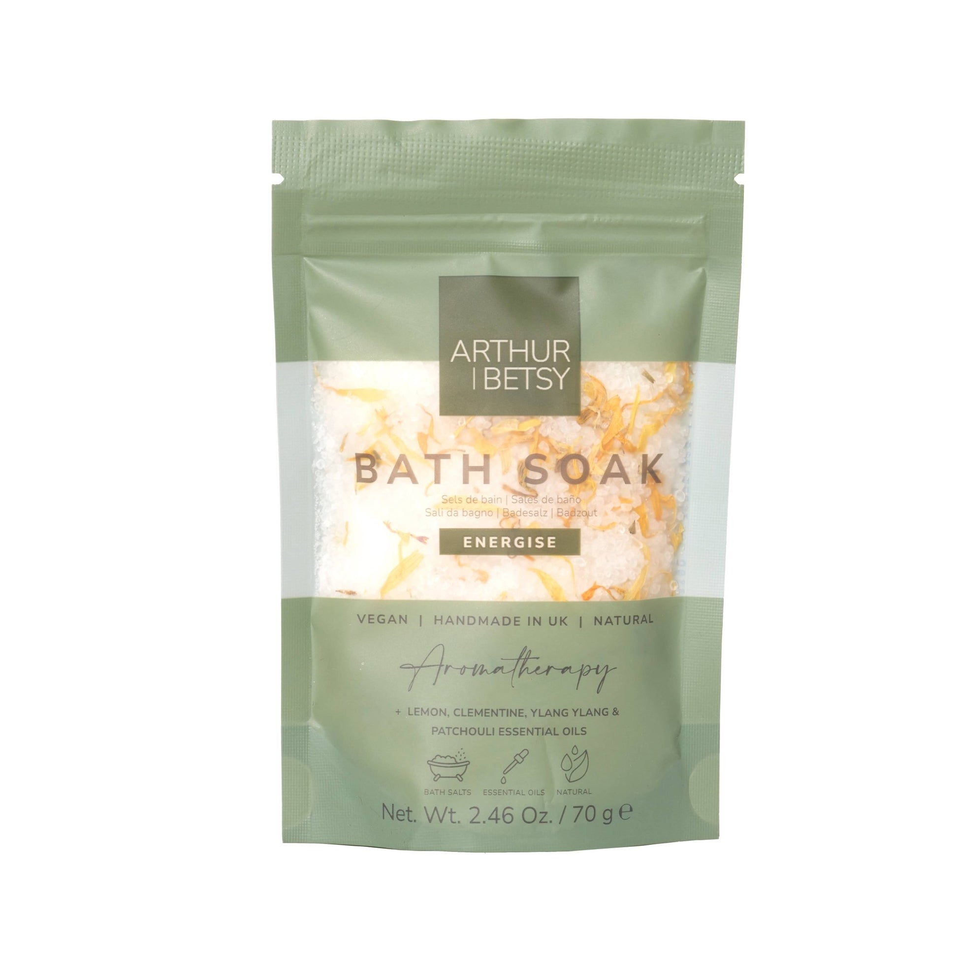Aromatherapy Bath Salts | Handmade Herbal Bath Soak Ireland - TLC Gifting
