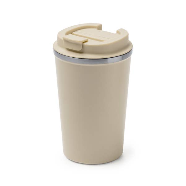 Beige Thermal Travel Mug 450ml - TLC Gifting
