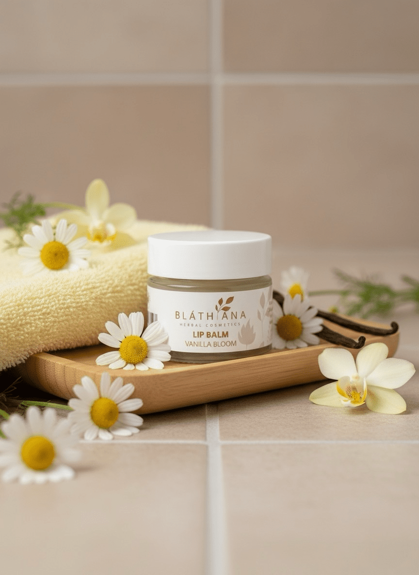 Blathana Herbal Vanilla Bloom Lip Balm | Warm & Comforting - TLC Gifting