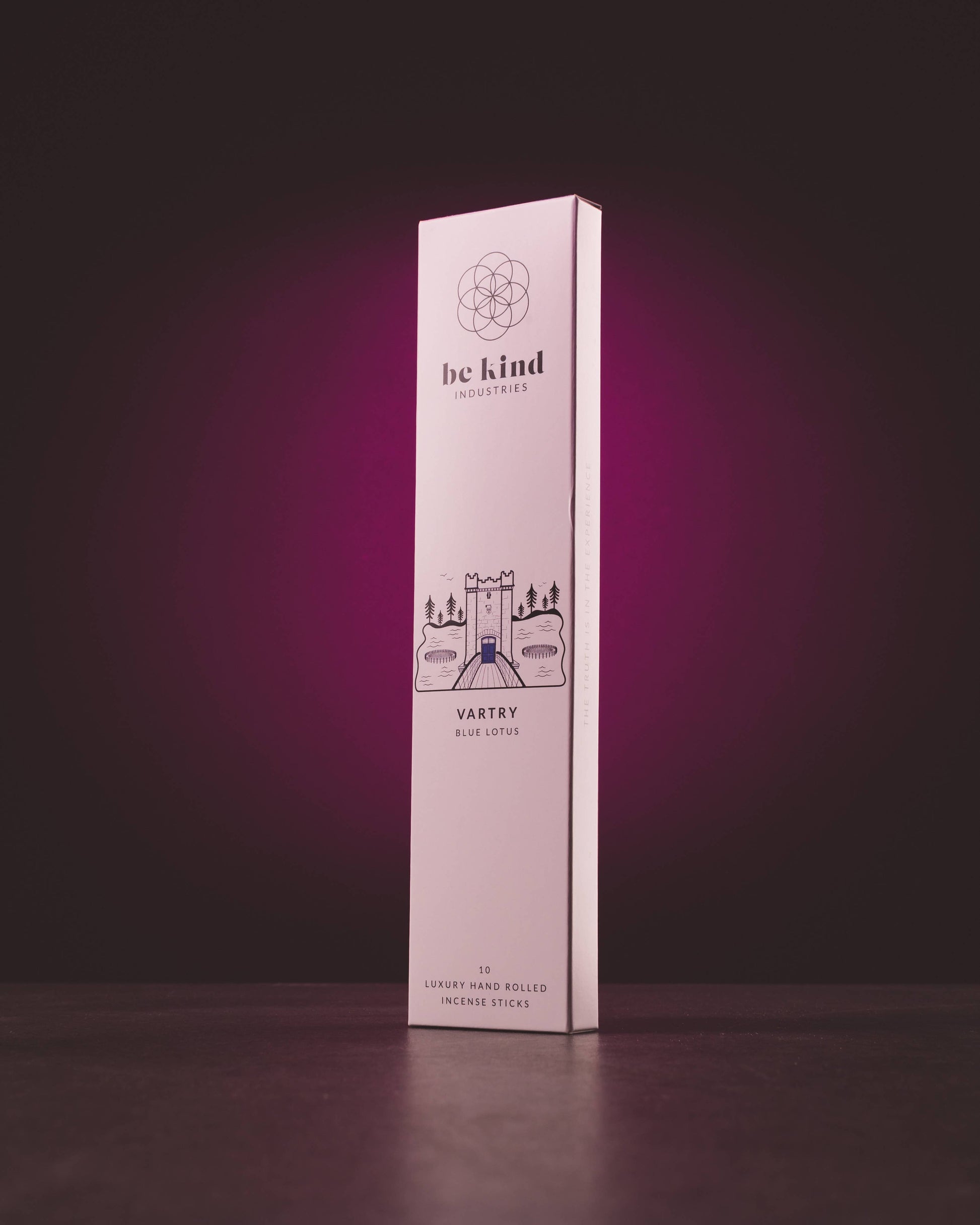 Vartry Blue Lotus incense Irish product