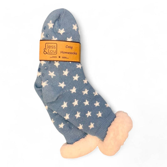 blue star ladies slipper socks Ireland