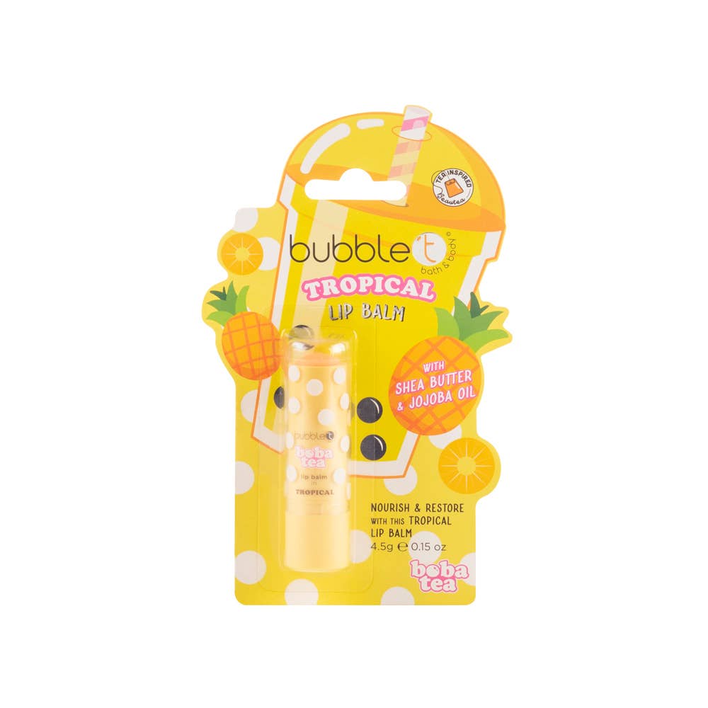 Boba Tea Tropical Lip Balm | Natural Lip Care Ireland - TLC Gifting