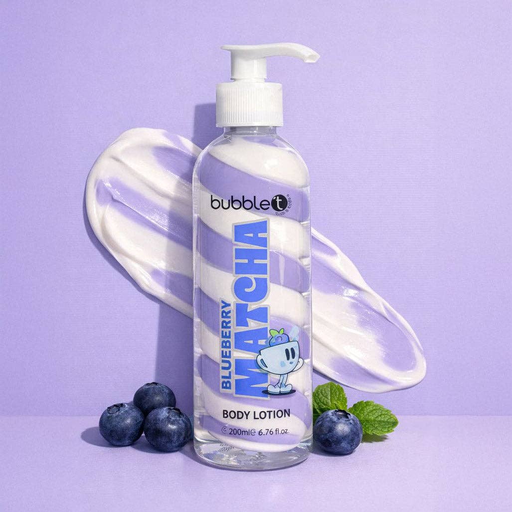 Bubble T Blueberry Matcha Body Lotion | Hydrating Body Lotion Ireland - TLC Gifting