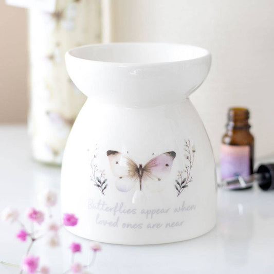 Butterflies Appear remembrance oil burner Ireland