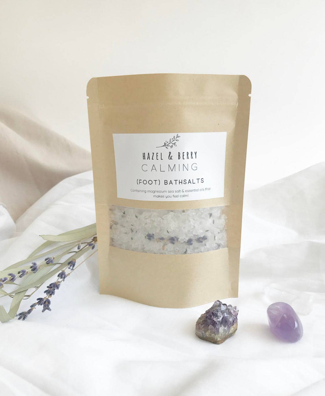 Calming Magnesium (foot) bath salts - Hazel & Berry - TLC Gifting