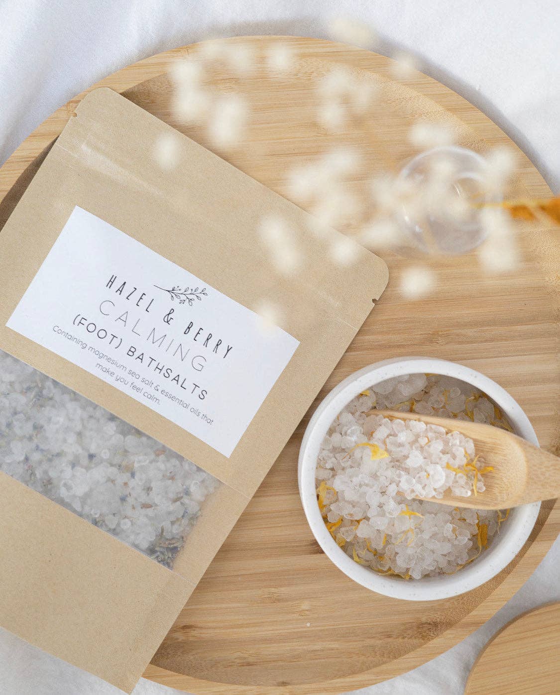 Calming Magnesium (foot) bath salts - Hazel & Berry - TLC Gifting