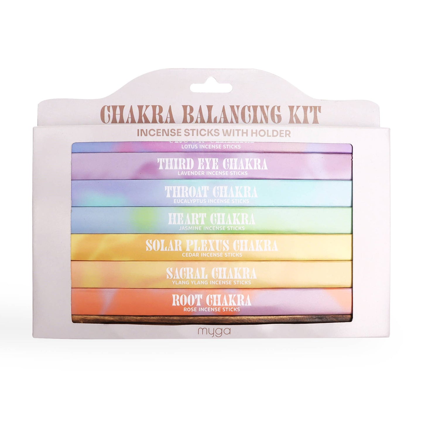 Chakra Incense Sticks Set | Relaxation & Meditation Gift Ireland - TLC Gifting