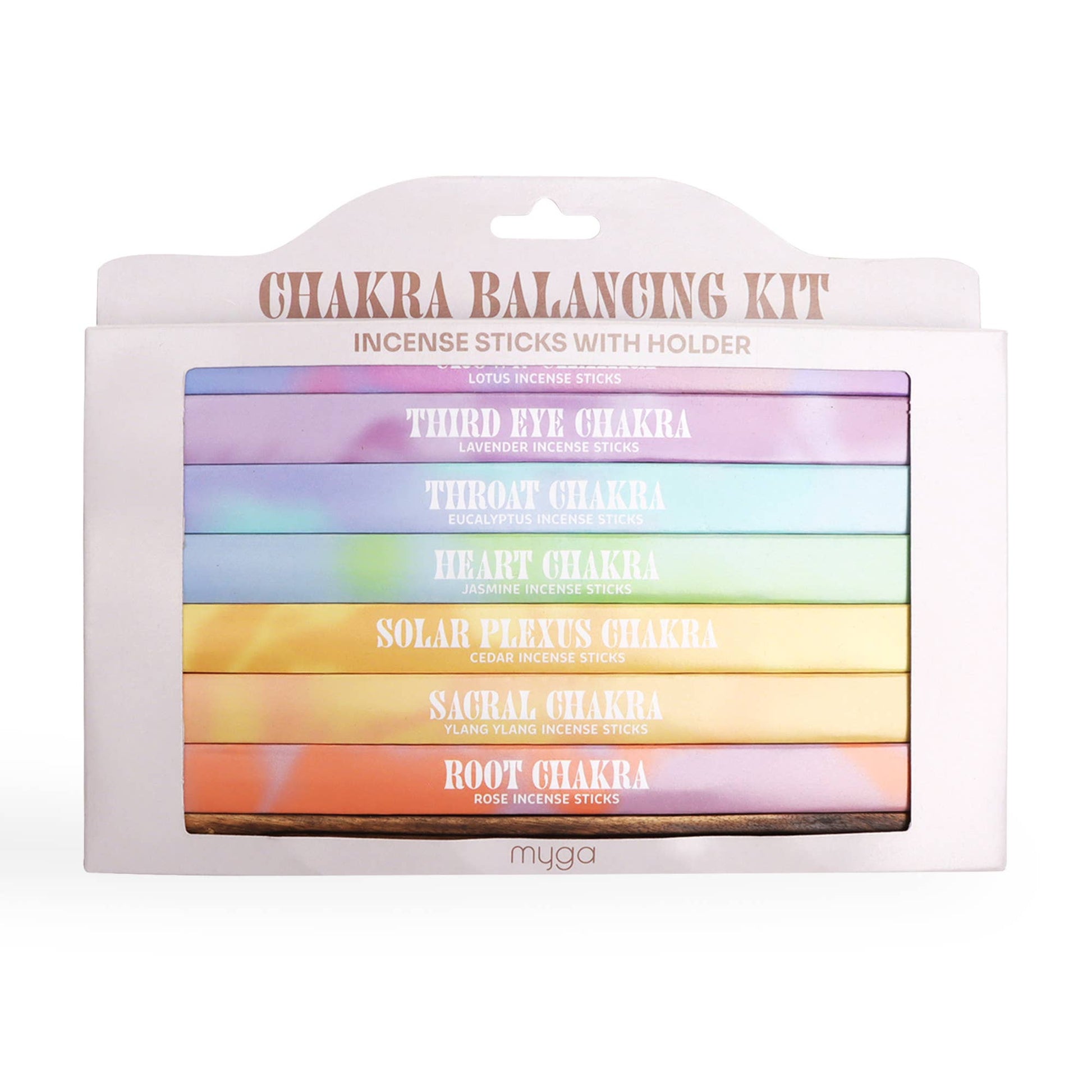 Chakra Incense Sticks Set | Relaxation & Meditation Gift Ireland - TLC Gifting