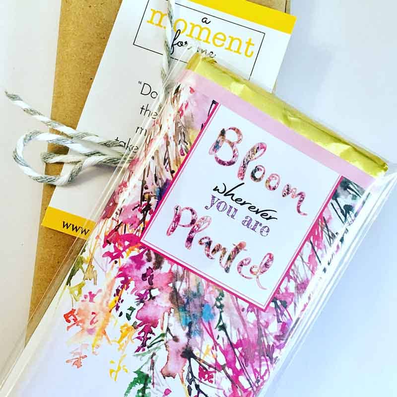 Chocolate Bar "Bloom Wherever You Are Planted" - TLC Gifting