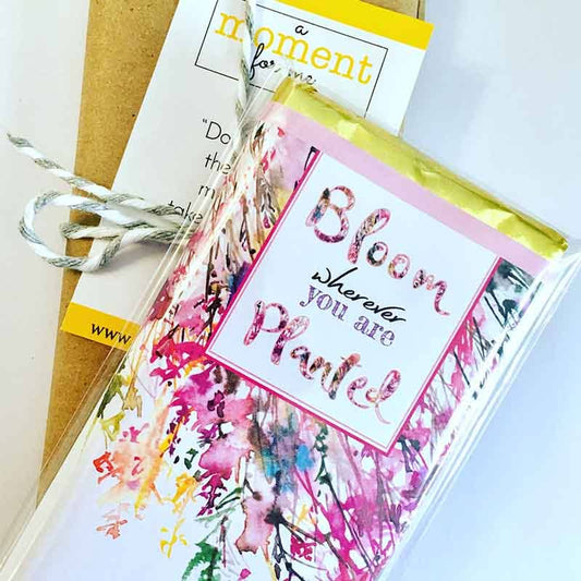 Chocolate Bar "Bloom Wherever You Are Planted" - TLC Gifting