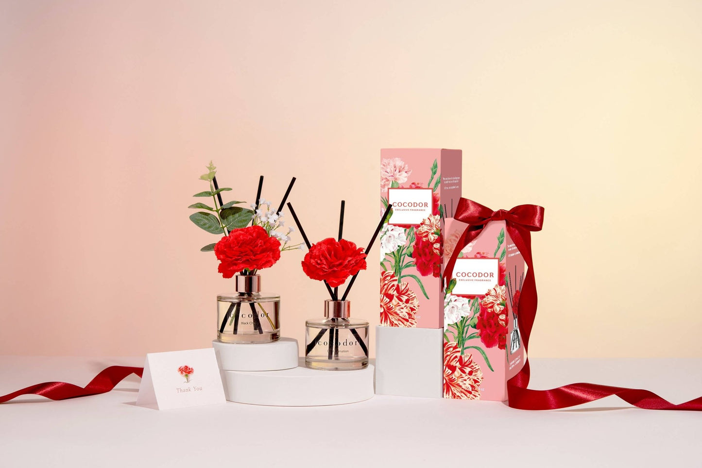 Cocodor Carnation Reed Diffuser White Musk | 120ml - TLC Gifting