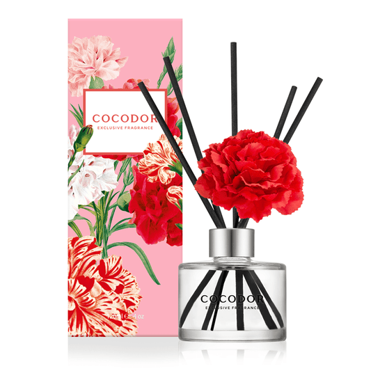 Cocodor Carnation Reed Diffuser White Musk | 120ml - TLC Gifting