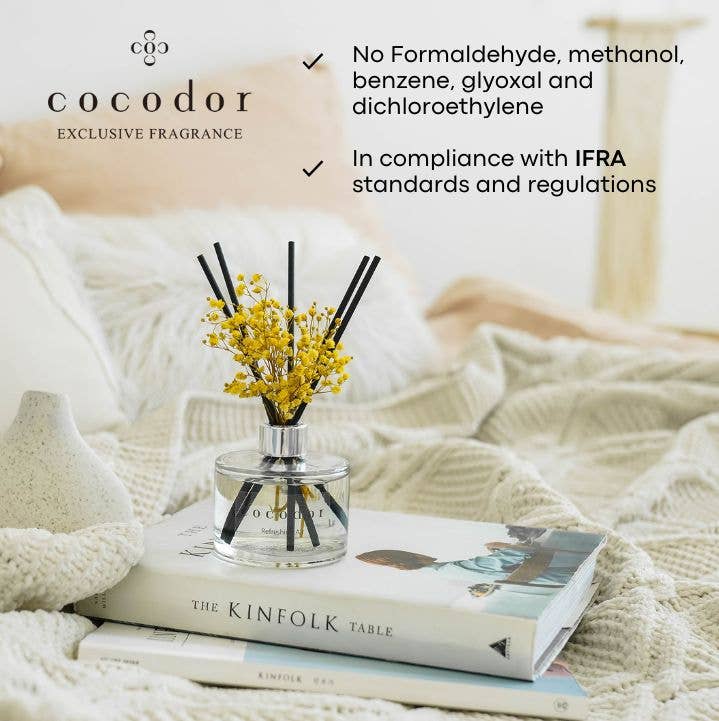 Cocodor Carnation Reed Diffuser White Musk | 120ml - TLC Gifting