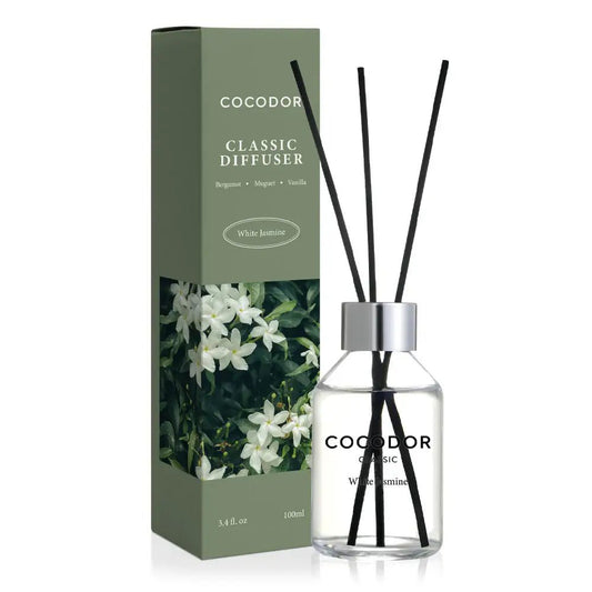 Cocodor Classic Reed Diffuser 100ml | White Jasmine - TLC Gifting