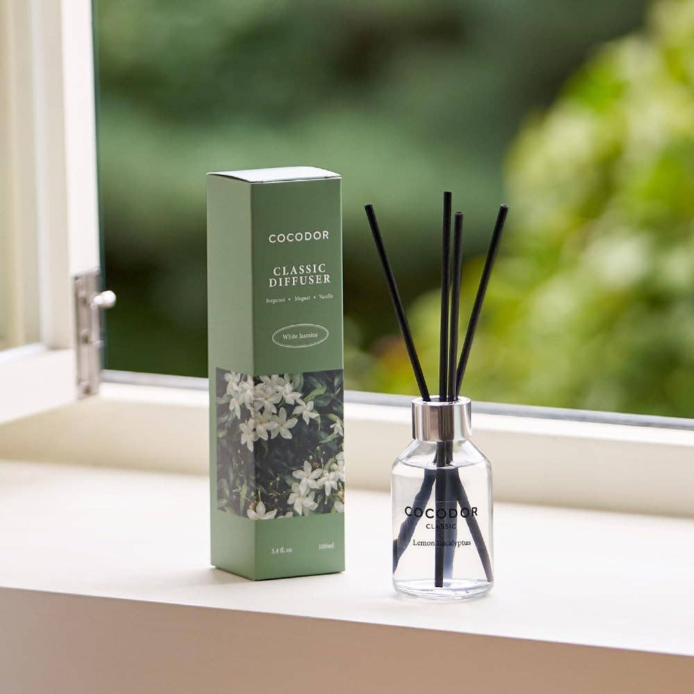 Cocodor Classic Reed Diffuser 100ml | White Jasmine - TLC Gifting