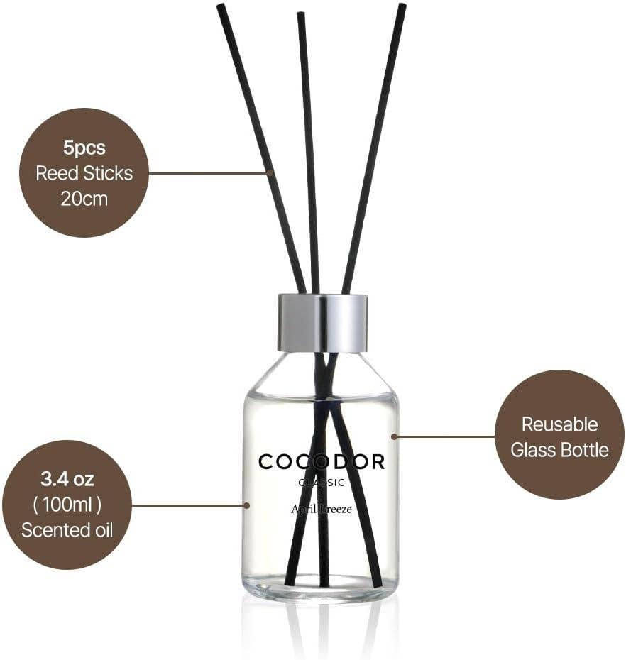 Cocodor Classic Reed Diffuser 100ml | White Jasmine - TLC Gifting