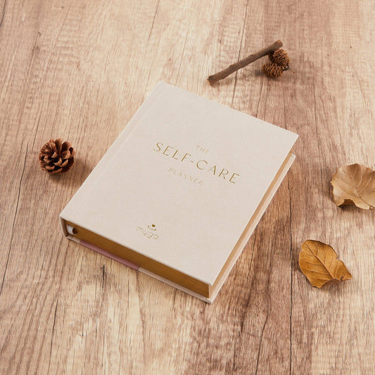 Deluxe Self Care Journal Beige | Wellness Journal - TLC Gifting
