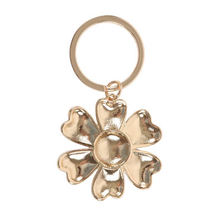 yellow flower keyring for keys or bag Ireland
