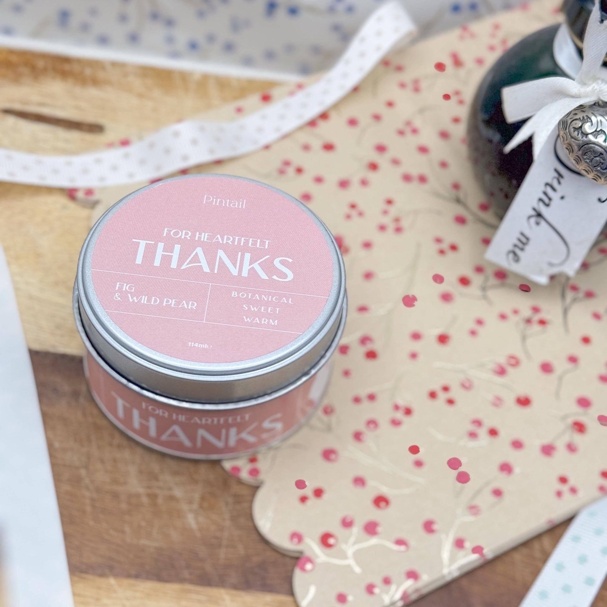 For Heartfelt Thanks Candle | Candle Gift - TLC Gifting